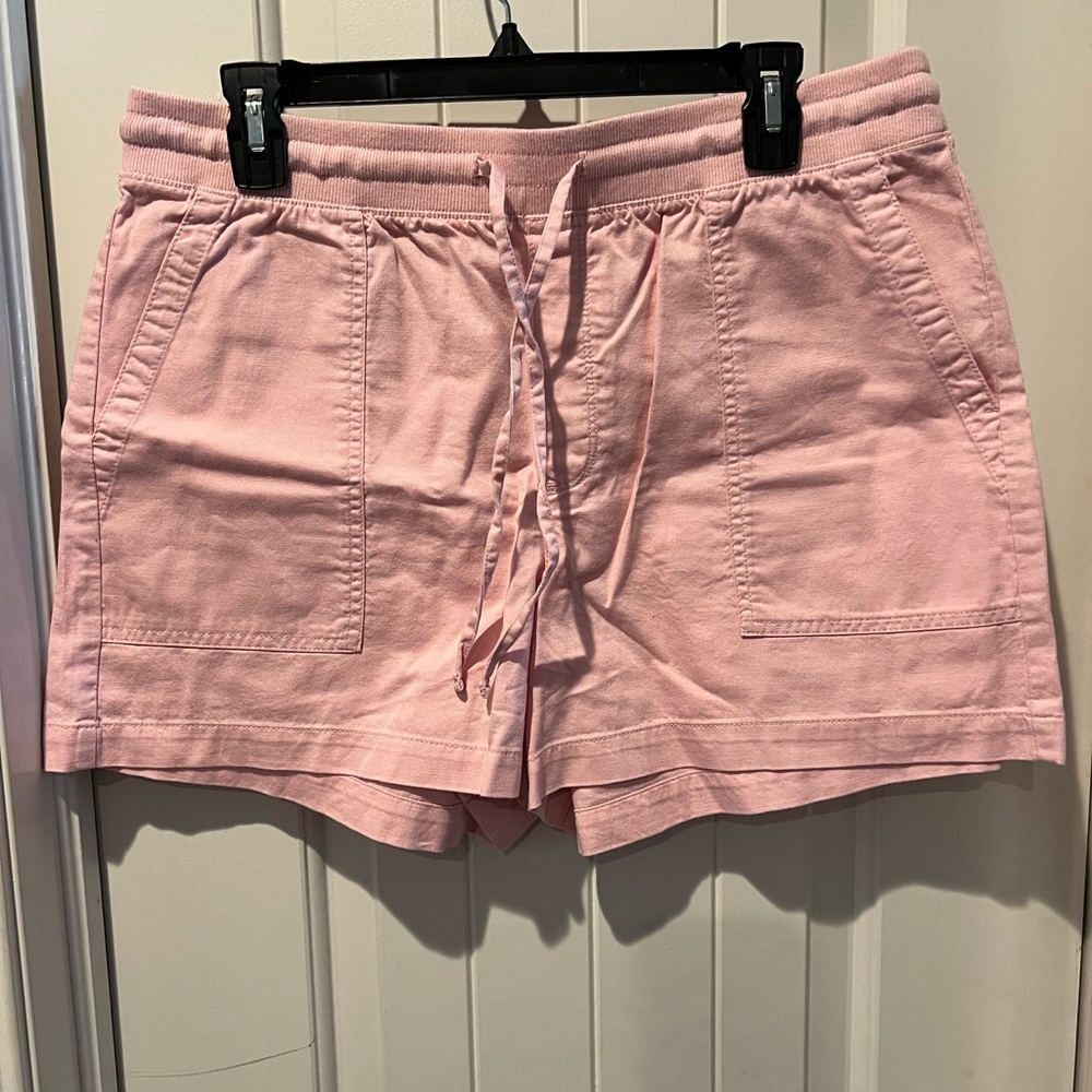 GAP Pink Cargo Shorts with Drawstring Waist